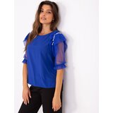 LAKERTA Blouse-LK-BZ-506682.26P-Cobalt | Shoptok.si