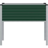 vidaXL Vrtna sadilica zelena 100x41x90 cm čelična | shoptok.hr