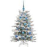  Umjetno božićno drvce s nogom Bijelo 120 cm PE i PVC | shoptok.hr