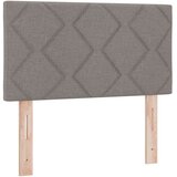  Boxspring krevet s madracem Sivosmeđa 80 x 200 cm Tkanina - Sivosmeđa 80 x 200 cm Dizajn s rombovima | shoptok.hr