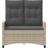  Vrtna klupa s jastukom 105 x 60 x 112 cm čelik | shoptok.hr