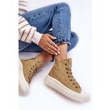 Big Star Women's Zip-Up Insulated Sneakers Camel | shoptok.hr