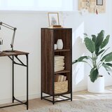 Ormarić za knjige boja smeđeg hrasta 33,5x33x107,5 cm drveni | Eponuda.com
