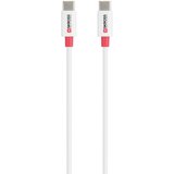 Skross USB kabel USB 2.0 USB-C® vtič\, USB-C® vtič 2.00 m bela okrogel SKCA0009C-C200CN, (20417182) | Shoptok.si