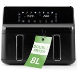 Clatronic dvojni cvrtnik na vroči zrak FR3804H, 8L, 2700 w cene