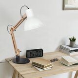  Stona lampa 1xE27/40W/230V bela/crna | Eponuda.com