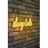 Wallity Dekorativna plastična LED rasveta Sleep Late Yellow Cene
