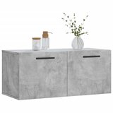  Zidni ormarić boja betona 80x36,5x35 cm od konstruiranog drva | Eponuda.com