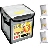 EXTRON Modellbau LiPo-Safety-Bag Soft Safe\, vključno s 3-litrskimi gasilnimi zrnci LiPo-varnostna torba 1 komplet X3363, (20636030) | Shoptok.si