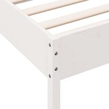  Okvir za krevet bijeli 90 x 190 cm od masivne borovine | shoptok.hr
