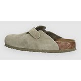 Birkenstock Boston Suede Leather Sandali faded khaki | Shoptok.si