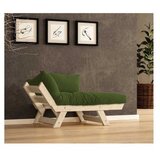 Hanah home Vrtna sofa sa jednim sedištem i jastukom, Natur-zelena | Eponuda.ba