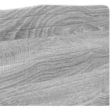  Uzglavlje s uzglavljem Siva Sonoma 160 cm Konstruirano drvo | shoptok.hr
