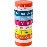  Edukativni matematički valjak za djecu - slagalica za učenje brojanja 12,5 cm | Shoptok.si
