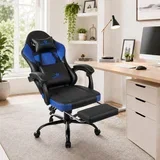 stolica za kompjuter 1100 blue - massage