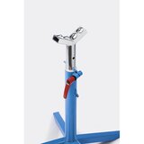 eurokraft pro Podstavek z valjem, z nosilcem v obliki črke V, območje dviga 635 - 1025 mm, nosilnost 100 kg | Shoptok.si