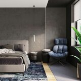  Sollux SL.0654 - Luster na sajli LUVO 2xGU10/40W/230V beton/crna | Eponuda.com