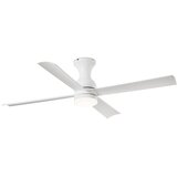 Faro 33756 - LED plafonski ventilator FRASER LED/16W/230V, beo, prečnik 120 cm + daljinski upravljač | Eponuda.com