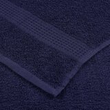 vidaXL Brisače za tuširanje 10 kos modra 70x140cm 360 g/m² 100% bombaž | Shoptok.si