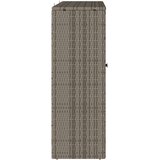 Ormarić za pohranu s policom Siva 100 x 36 x 102 cm Ratan | shoptok.hr