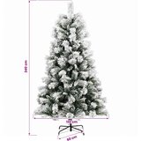  Umjetno božićno drvce s nogom 240 cm PVC i metal | shoptok.hr