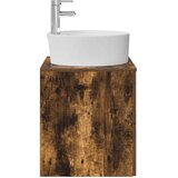  Umivaonik s policom Dimljeni hrast 49,5 x 44,5 x 65 cm | shoptok.hr