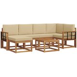  Set vanjskih sofa 7 kom. Prirodna i bež | shoptok.hr