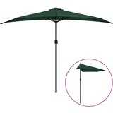 vidaXL Balkonski senčnik z aluminijastim drogom zelen 300x155 cm, (20743141) | Shoptok.si