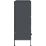 vidaXL Visoka komoda antracit 68x39x101,5 cm od hladno valjanog čelika | shoptok.hr