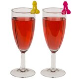  Označevalci za kozarce penisi (6 kosov) | Shoptok.si