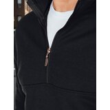 DStreet Bluza męska ze stójką czarna | Shoptok.si