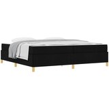  Krevetna konstrukcija Crna 200 x 200 cm tkanina | shoptok.hr