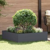  Ograda oko Travnjaka 100 x 100 x 35 cm Čelik Antracit | shoptok.hr