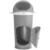 Kindsgut Temno siv plastičen koš za plenice 25 l Whale – | Shoptok.si