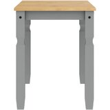 Blagovaonski stol Corona sivi 112x60x75 cm od masivne borovine | Eponuda.ba