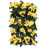  Proširiva rešetka umjetnog bršljana 5 kom 5 kom žuta 180x30cm | shoptok.hr