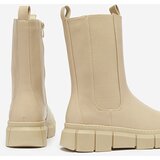 Resti Women's platform boots in beige Couell- Footwear | Shoptok.si