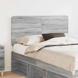 Uzglavlje s uzglavljem Siva Sonoma 135 cm Konstruirano drvo | shoptok.hr