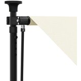 Tenda na uvlačenje krem 100 x 150 cm od tkanine i čelika | shoptok.hr