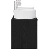  Set ormarića za kupaonicu 3 kom. Crna 49,5 x 44,5 x 65 cm | shoptok.hr