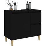  Kupaonski ormarić crni 65x33x60 cm konstruirano drvo | shoptok.hr