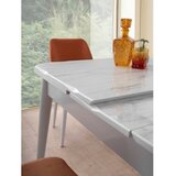 Hanah home Crea - 2942 White Extendable Dining Table | ePonuda.com