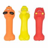 Duvo igračka za pse latex squawky bone animals assorti, žuta | Eponuda.com