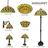 Brilagi tiffany vitražna stropna svetiljka margaret 2xE27/60W/230V prečnik 40 cm | Eponuda.com