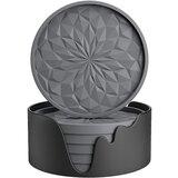INF Komplet 6 silikonskih podstavkov s držalom Grey, (21839287) | Shoptok.si