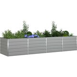  Sadilica Svijetlo siva 385 x 100 x 75 cm Cinkani čelik | shoptok.hr