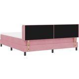  Krevet s opruga kutije Ružičasta 200 x 180 cm Baršun | shoptok.hr