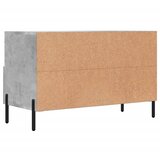 TV ormarić boja betona 80 x 36 x 50 cm konstruirano drvo | shoptok.hr