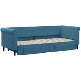 vidaXL Izvlečna dnevna postelja s predali modra 80x200 cm ža | Shoptok.si
