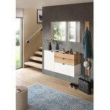Livetastic PREDSOBA bela, temni hrast | Shoptok.si